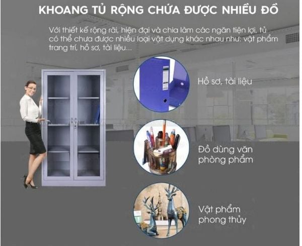 Đặc điểm tử văn phòng 2 cánh kinh