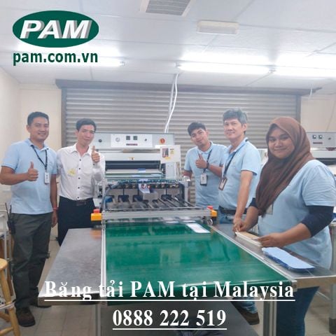 Chúng tôi xuất khẩu băng tải PVC sang đất nước Malaysia