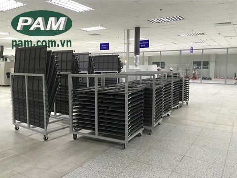 Thế nào là xe đẩy chống tĩnh điện?