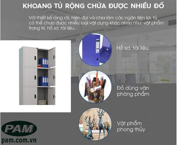Chức năng của tủ văn phòng 6 cánh